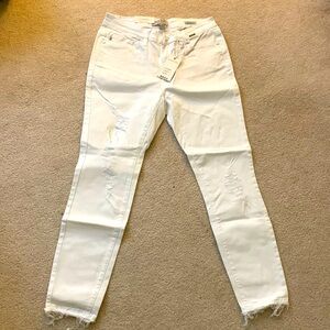 Judy Blue White Jean Pants New W tags